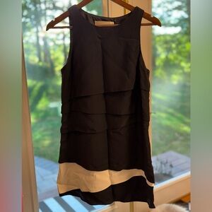 THREAD SOCIAL • Black Satin Dress